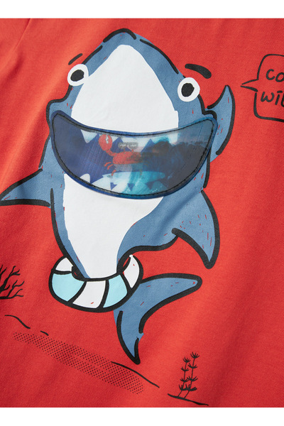 name ıt Nyomtatott lazac fiú póló 13241295