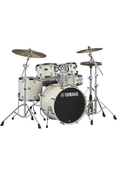 Yamaha Stage Custom Birch 5-Parça Akustik Davul Seti (Classic White)
