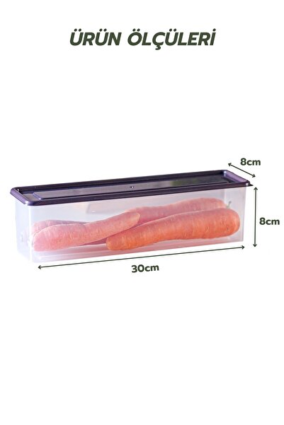 ray plastik 3 حاويات تخزين بغطاء شفاف سعة 1.5 لتر.