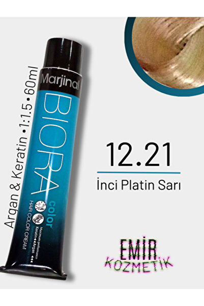 Marjinal Biora Saç Boyası - 12.21 İnci Platin Sarı