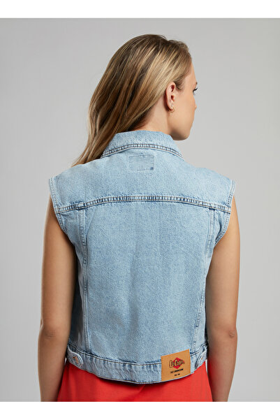 Lee Cooper Women's Vest 252 Lcf 135002 Zane Denim