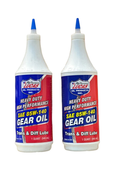 LUCAS علبتين زيت تروس 85W140