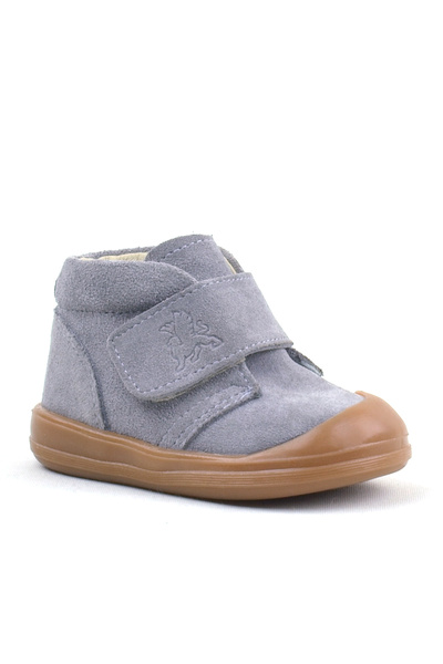 TR Genuine Leather Velcro Unisex Baby Boots