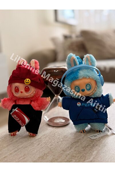 LİLİ ENNEE Lilienne Labubu Anahtarlık ( Görselin aynısı gönderilecektir. )