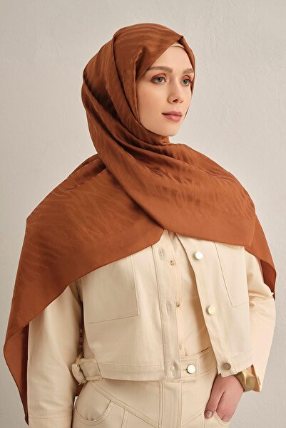 Armine Şal Pamora - Motiv zebră 1 - Maro 16