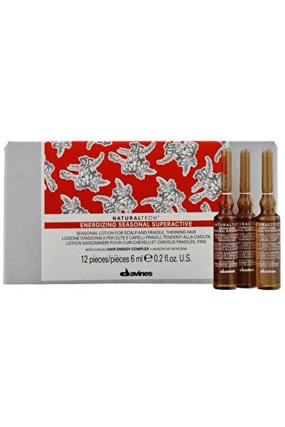 Davines Energizing Light Blue Lotion - 12x6ml Scalp