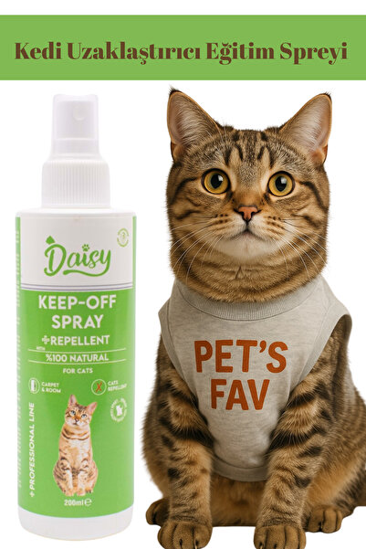 Kedi Uzaklaştırıcı Eğitim Spreyi – Bitki Özlü, Evcil Hayvan Dostu, Etkili Koruma 250 ML
