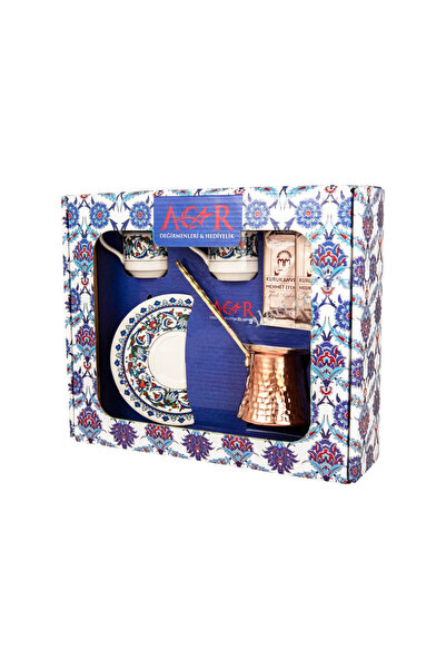 E orient طقم بورسلين مزدوج - قهوة لـ 2 شخص