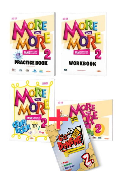 Kurmay Yayınları Kurmay Elt More And More 2. Sınıf English Practice Work Craf...