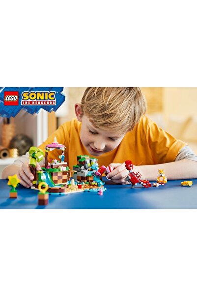 LEGO Sonic the Hedgehog ™   Amy's Animal Rescue Island – stavebnice hraček 76992 (388 kusů)