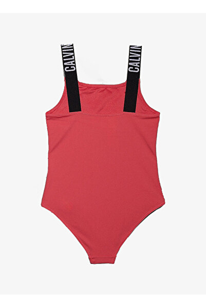 Calvin Klein Koyu Pembe Kız Çocuk Mayo KY0KY00098XIX