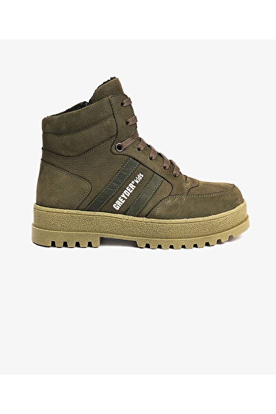 Greyder Erkek Çocuk Haki Hakiki Deri Bot 4K5NB59616