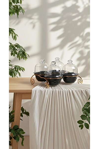 Generic Dessert stand with clear cover.