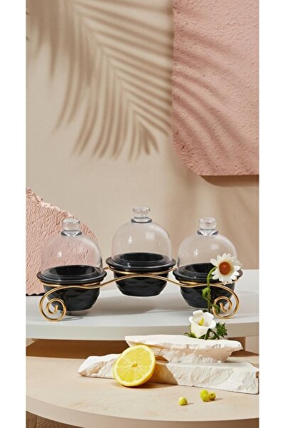 Generic Dessert stand with clear cover.