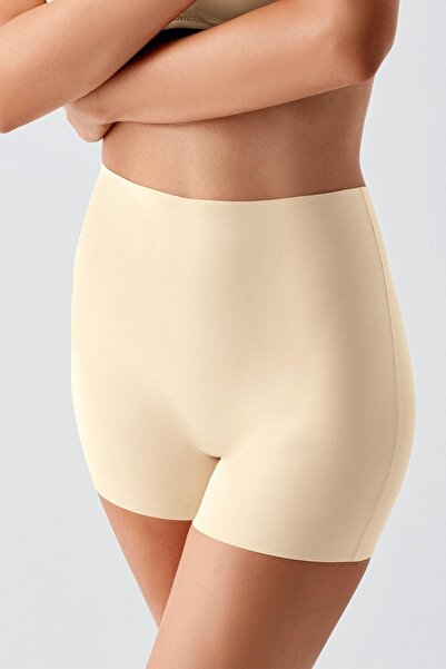 C&City Non-Slip Waist Laser Shorts C19205 Skin