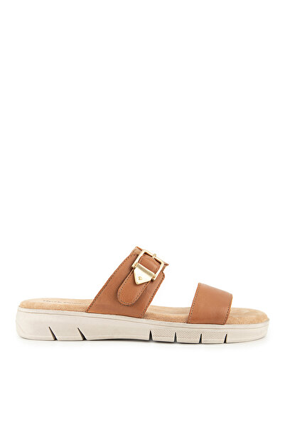 Hush Puppies Γυναικείες παντόφλες από γνήσιο δέρμα Dzuwa Anatomical Sole