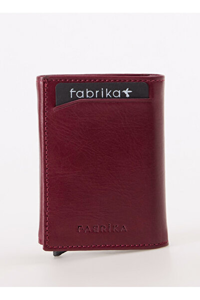 Fabrika Bordo Erkek Cüzdan Frk 356 Crayz Bordo