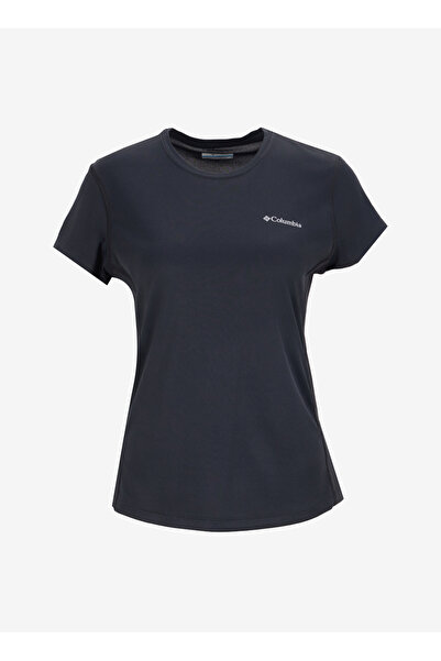 Columbia 2131721010AL8532 Siyah O Yaka Normal Düz Kadın T-Shirt