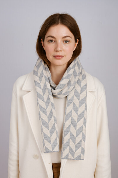 Sebir Moda Eșarfă de tricotaje cu model