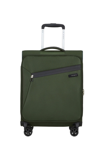 Samsonite Haki Çekçekli Kumaş Valiz Litebeam-spinner 55/20