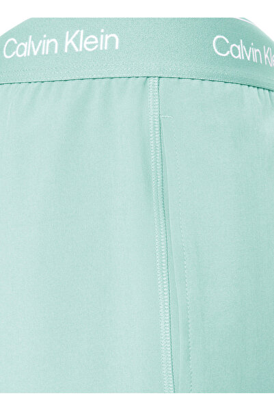 Calvin Klein LVGMS5S835PWB-WO - Su Yeşili Normal Bel Normal Düz Erkek Şort