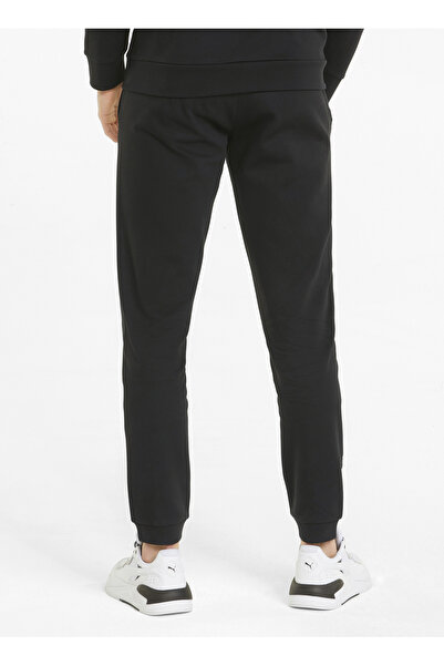 Puma 84743801 RAD/CAL Pants DK Blac Kırmızı Lastikli Bel Regular Fit Erkek Eşofman Altı