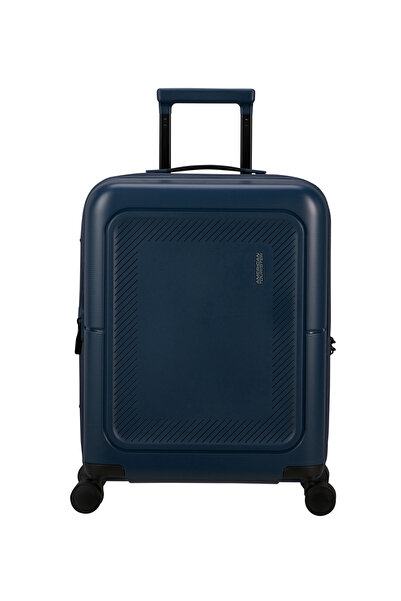 American Tourister Lacivert Çekçekli Sert Valiz DASHPOP-SPINNER 55/20 EXP TSA