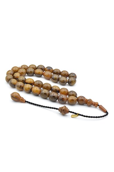 Murty99 Hakkı Usta Semnată Mărime mare Tăiat Moire Verde Strângere Amber Tasb...