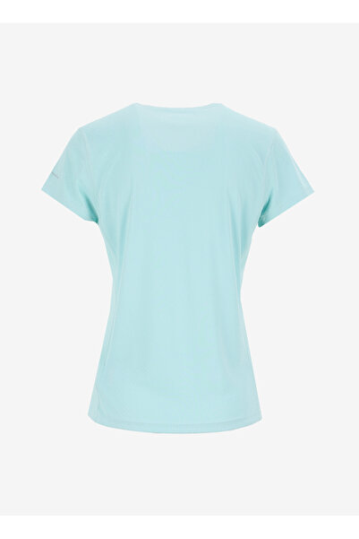 Columbia 2131721325AL8532 Τυρκουάζ με λαιμόκοψη σε σχήμα Ο, κανονικό απλό γυναικείο μπλουζάκι