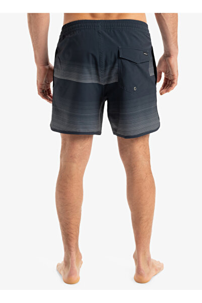 Quiksilver EQYJV04108 SURFSILK SCALLOP VOLLEY Lacivert Normal Bel Standart Kalıp Erkek Şort Mayo