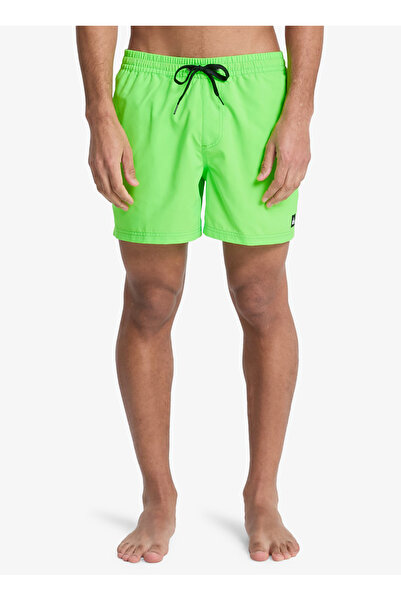 Quiksilver Eqyjv04120 Everyday Solid Volley 15 Light Green Normal Waist Standard Mold Men Shorts Swimwear