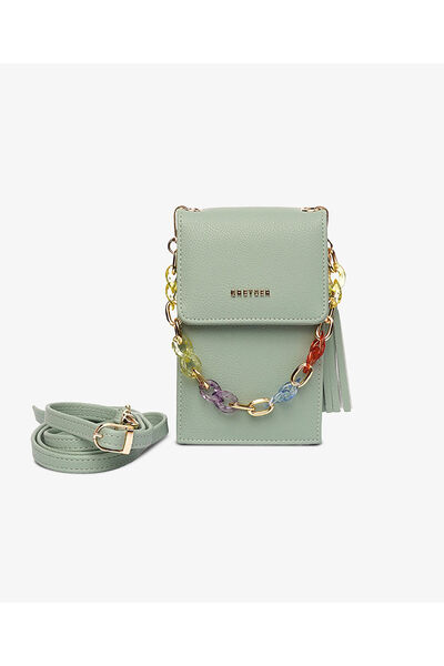 Greyder Kadın Mint Tek Bölmeli Çapraz Çanta 4Y2CN98672