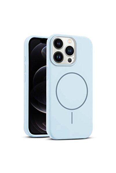 Zebana Apple iPhone 12 Pro Uyumlu Kılıf Zebana Liquid Soft Silikon Kılıf (Kab...