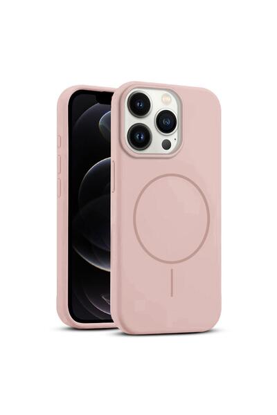 Zebana Apple iPhone 12 Pro Max Uyumlu Kılıf Zebana Liquid Soft Silikon Kılıf ...