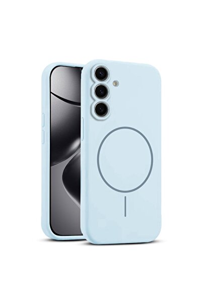 Zebana Samsung Galaxy S23 FE Uyumlu Kılıf Zebana Liquid Soft Silikon Kılıf (K...