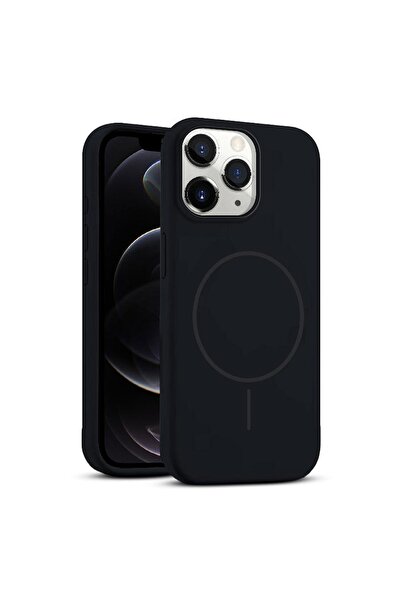 Zebana Apple iPhone 11 Pro Max Uyumlu Kılıf Zebana Liquid Soft Silikon Kılıf ...