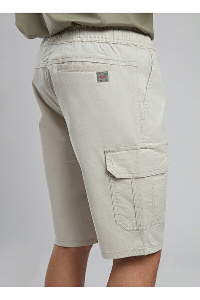 Lee Cooper Regular Fit Bej Erkek Şort 252 LCM 221018 JOAN BEJ
