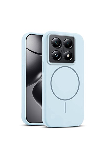 Zebana Xiaomi Mi 14T Uyumlu Kılıf Zebana Liquid Soft Silikon Kılıf (Kablosuz ...