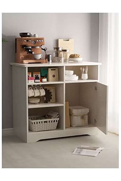 AGD Coffee Cabinet With Large Storage Capacity For Living Room Or Office