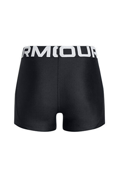 Under Armour Siyah Kız Çocuk Lastikli Bel Dar Kalıp Şort 1390070-001-G HG Shorty