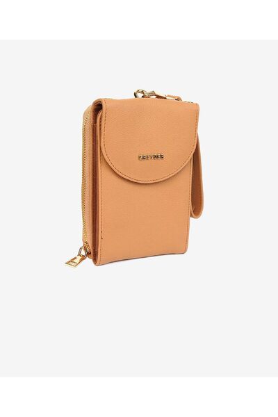 Greyder Kadın Deve Tüyü Çapraz Çanta 5Y2CN69561