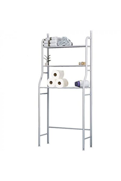 Brivoo® Modern storage shelf for washing machine and toilet, Brivoo ®, 3 Shelves,