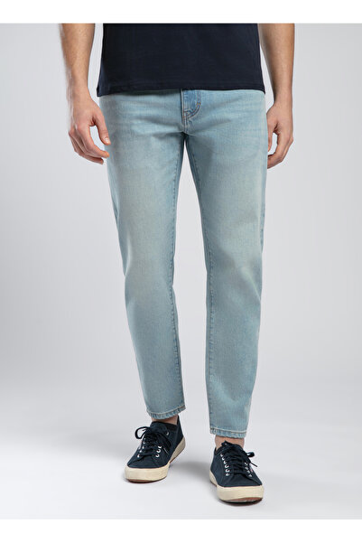 Lee Cooper Normal Bel Slim Tapered Erkek Denim Pantolon 252 LCM 121063 LONDON POSEY LIGHT