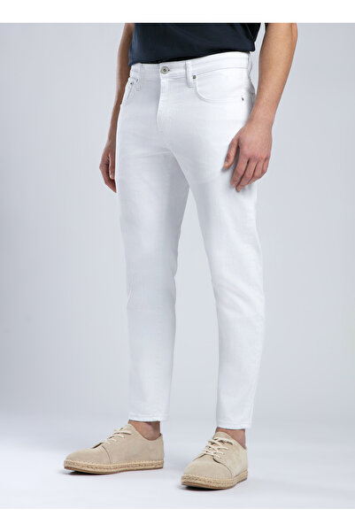 Lee Cooper Normal Bel Slim Tapered Erkek Denim Pantolon 252 LCM 121061 LONDON CEDEF WEFT