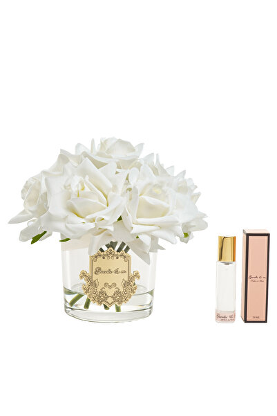 Guerlieandco. Beyaz 7 Gül Gold