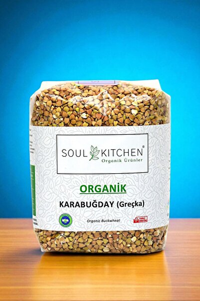 Soul Kitchen Organik Ürünler Organik Karabuğday Greçka 500gr (ÇİĞ)