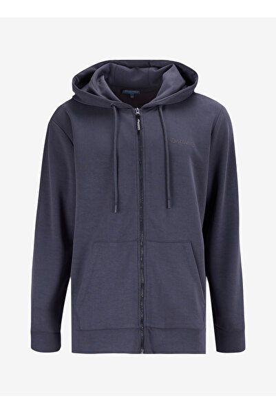 Discovery Expedition D5SM-SWT3999 Antrasit Kapüşon Yaka Relaxed Düz Erkek Swe...