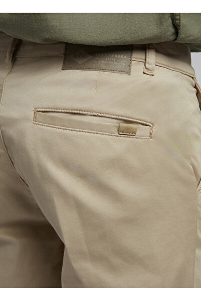 Lee Cooper Normal Bel Slim Straight Bej Erkek Chino Pantolon 252 LCM 221007 NEW CHINO 2 BEJ