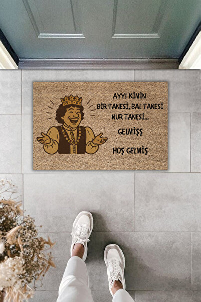 Dormot Dekoratif Dijital Paspas Prens Kapı Önü Paspası 70x45cm