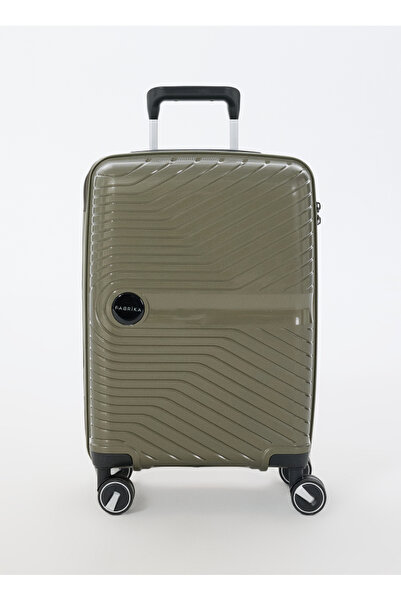 Fabrika Haki Çekçekli Sert Valiz FAB-5239 KABİN